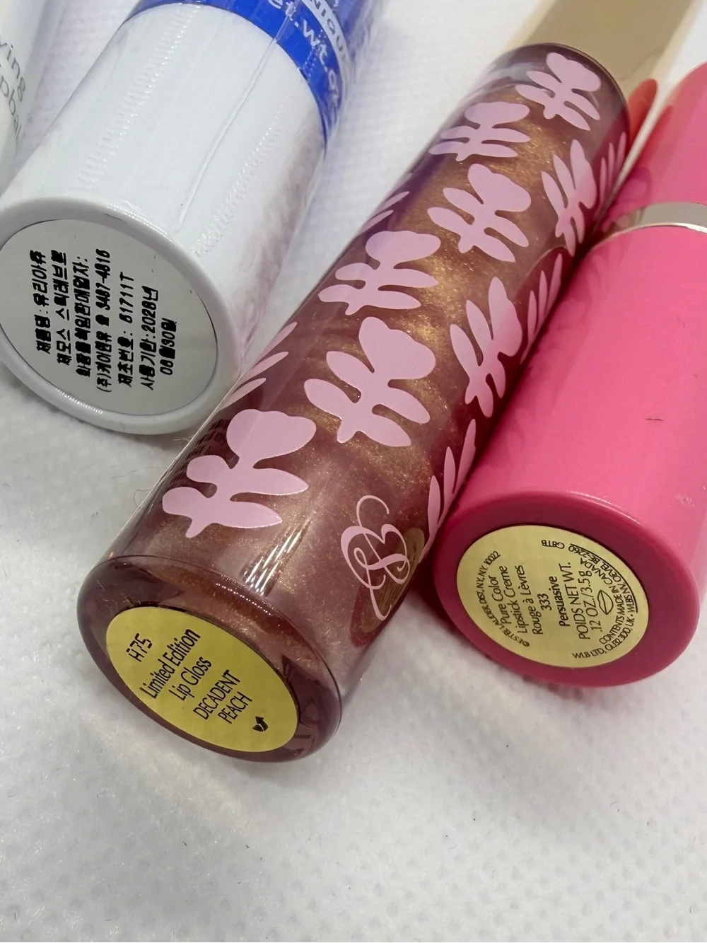 Mixed Lip Product Bundle: Lipstick, Gloss, Balm, Pencil - HERA, Uriage +
